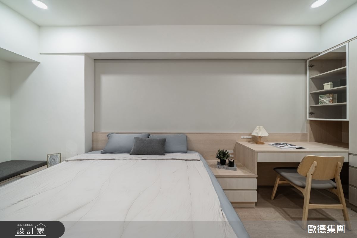 老屋(16~30年)＿北歐風臥室案例圖片＿台灣歐德傢俱股份有限公司＿歐德_202之15