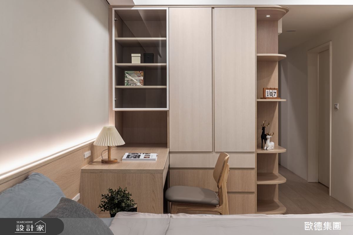 老屋(16~30年)＿北歐風臥室案例圖片＿台灣歐德傢俱股份有限公司＿歐德_202之14