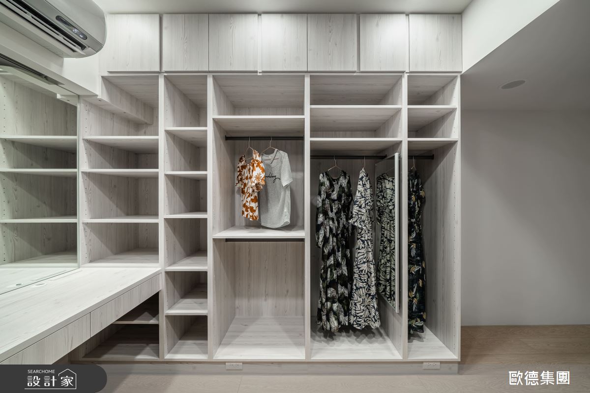 老屋(16~30年)＿北歐風更衣間案例圖片＿台灣歐德傢俱股份有限公司＿歐德_202之19