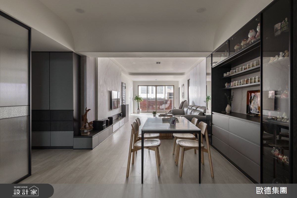 55坪老屋(16~30年)＿現代風餐廳案例圖片＿台灣歐德傢俱股份有限公司＿歐德_203之7