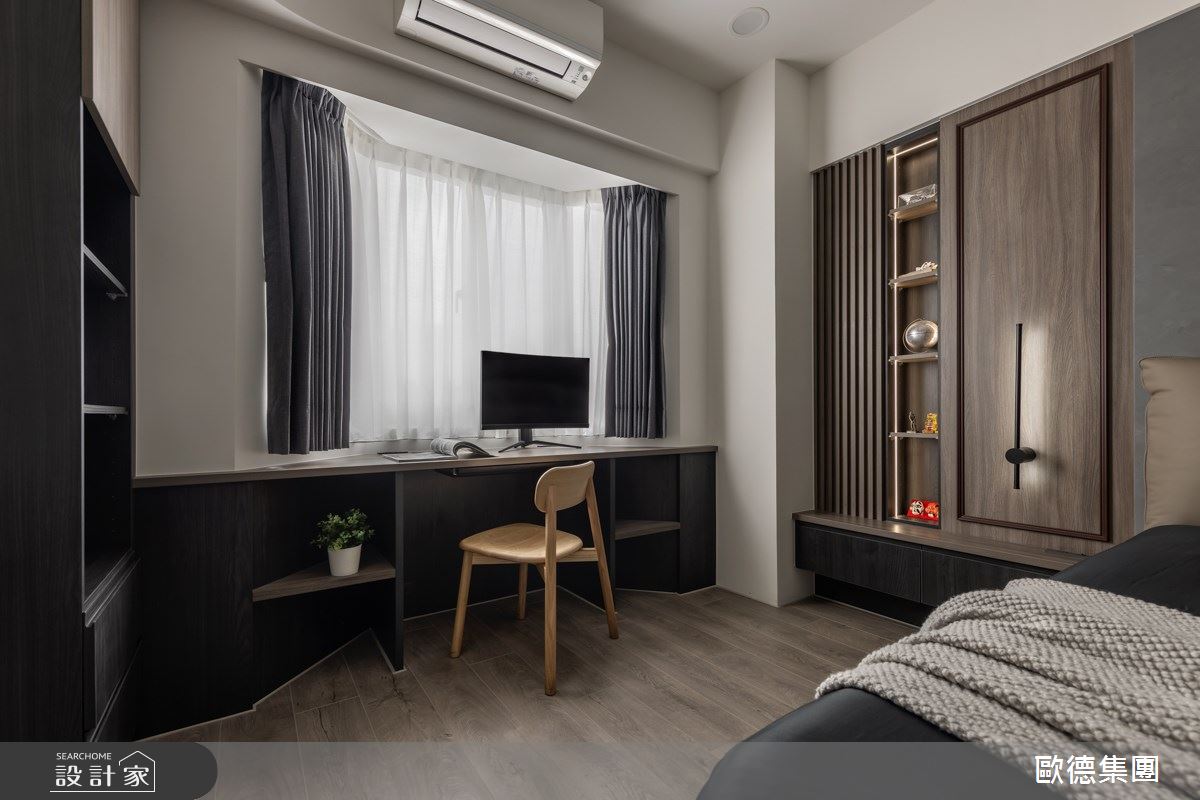 55坪老屋(16~30年)＿現代風臥室案例圖片＿台灣歐德傢俱股份有限公司＿歐德_203之15