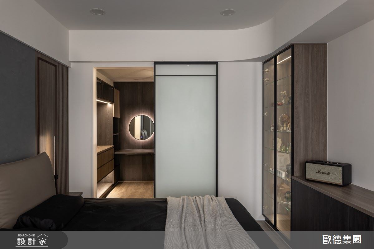55坪老屋(16~30年)＿現代風臥室更衣間案例圖片＿台灣歐德傢俱股份有限公司＿歐德_203之16