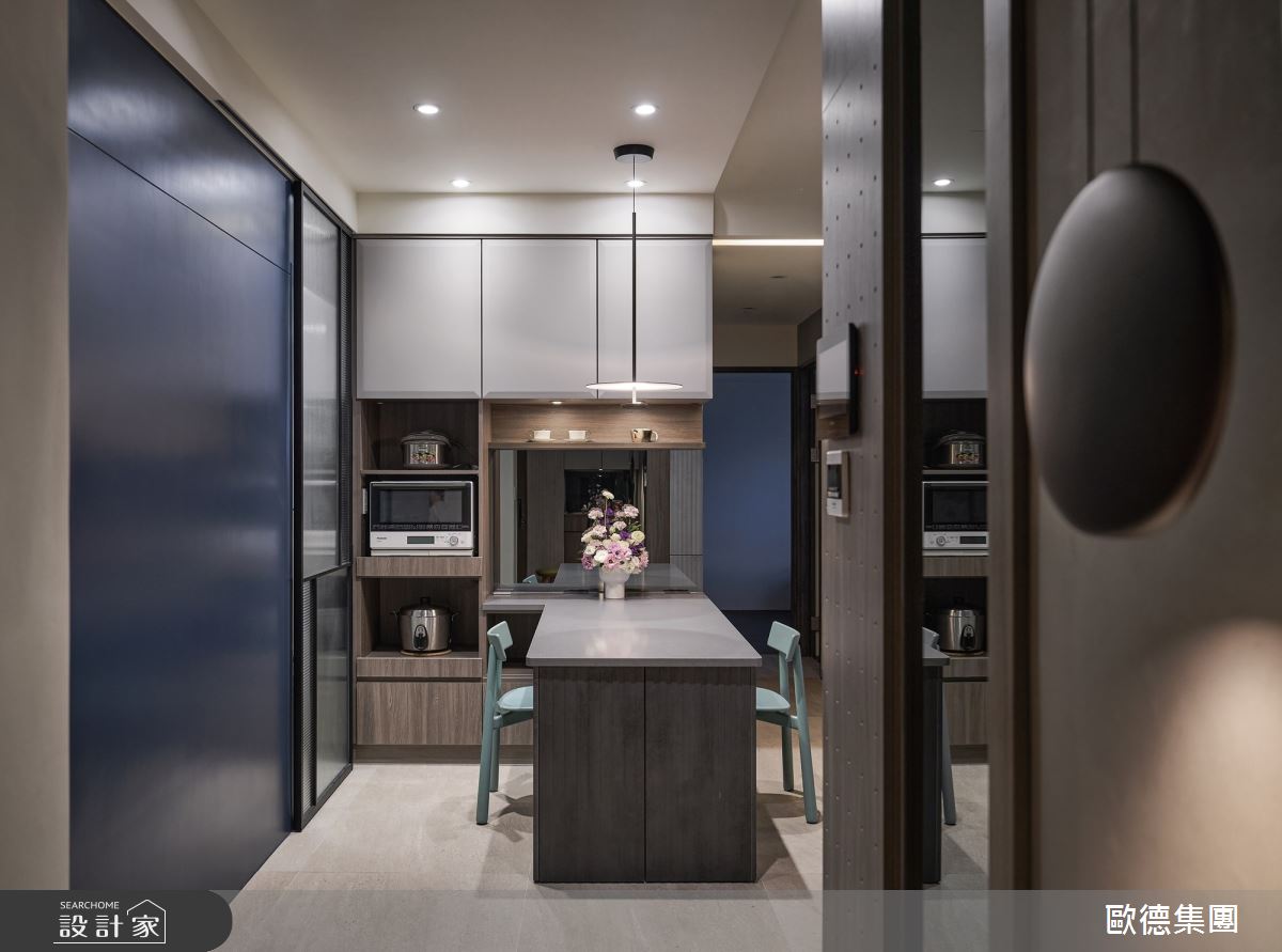 25坪新成屋(5年以下)＿混搭風餐廳案例圖片＿台灣歐德傢俱股份有限公司＿歐德_205之6