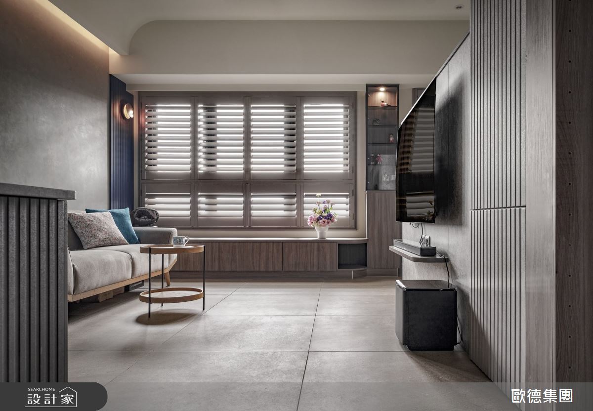 25坪新成屋(5年以下)＿混搭風客廳案例圖片＿台灣歐德傢俱股份有限公司＿歐德_205之14