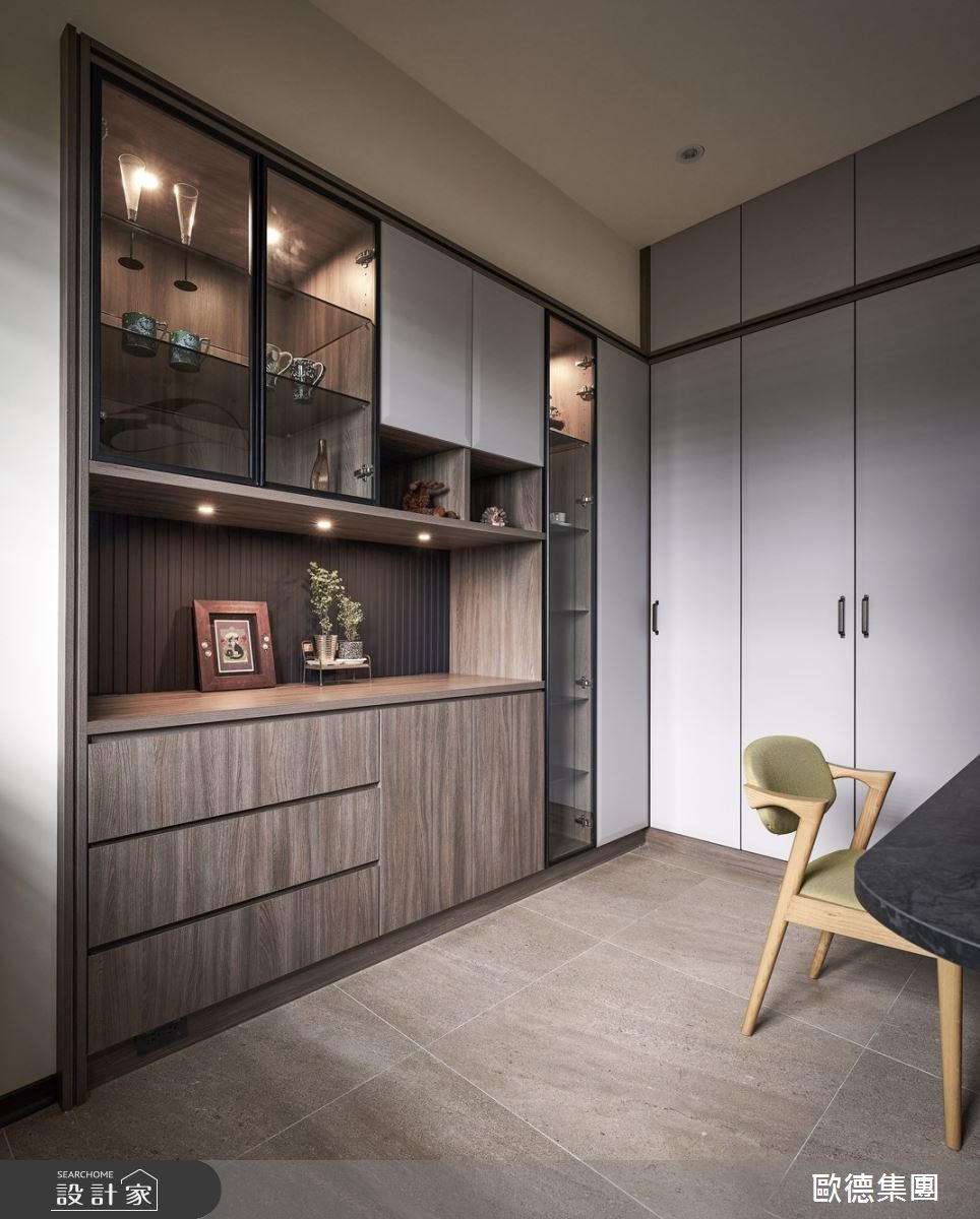 25坪新成屋(5年以下)＿混搭風書房案例圖片＿台灣歐德傢俱股份有限公司＿歐德_205之22