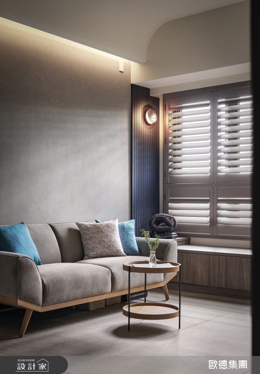 25坪新成屋(5年以下)＿混搭風客廳案例圖片＿台灣歐德傢俱股份有限公司＿歐德_205之18