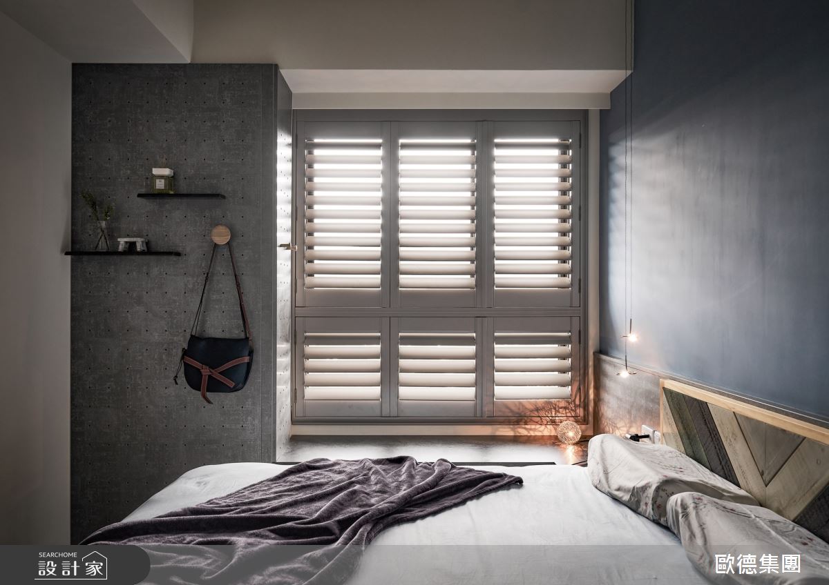 25坪新成屋(5年以下)＿混搭風臥室案例圖片＿台灣歐德傢俱股份有限公司＿歐德_205之25