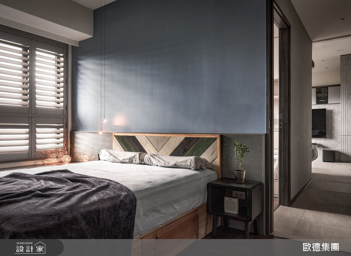 25坪新成屋(5年以下)＿混搭風臥室案例圖片＿台灣歐德傢俱股份有限公司＿歐德_205之24