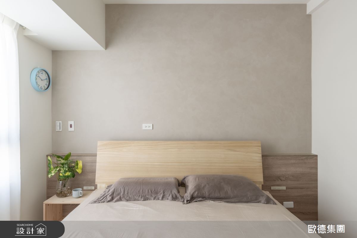 23坪中古屋(5~15年)＿簡約日式風臥室案例圖片＿台灣歐德傢俱股份有限公司＿歐德_207之12