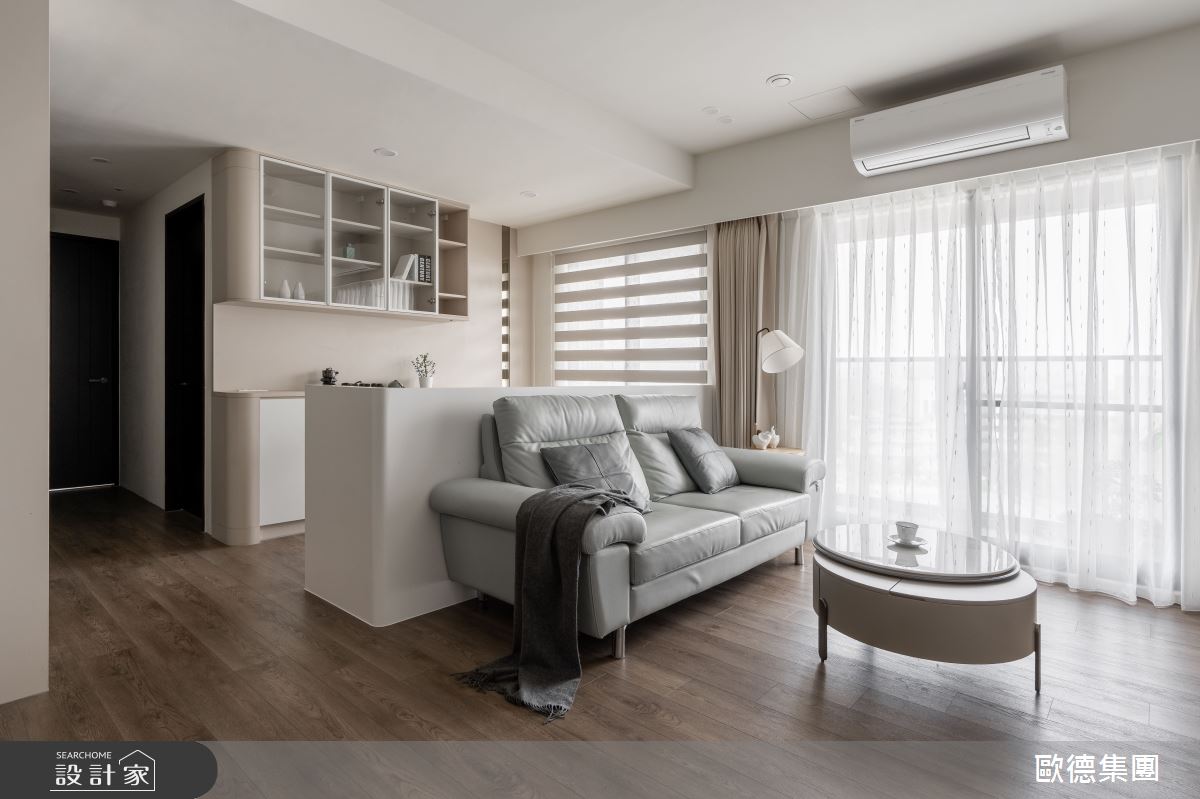 22坪新成屋(5年以下)＿日式無印風客廳書房案例圖片＿台灣歐德傢俱股份有限公司＿歐德_208之8