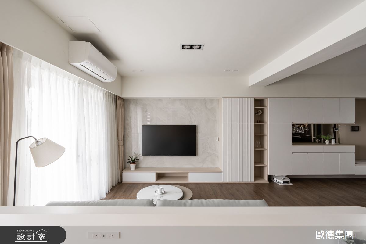 22坪新成屋(5年以下)＿日式無印風客廳書房案例圖片＿台灣歐德傢俱股份有限公司＿歐德_208之11