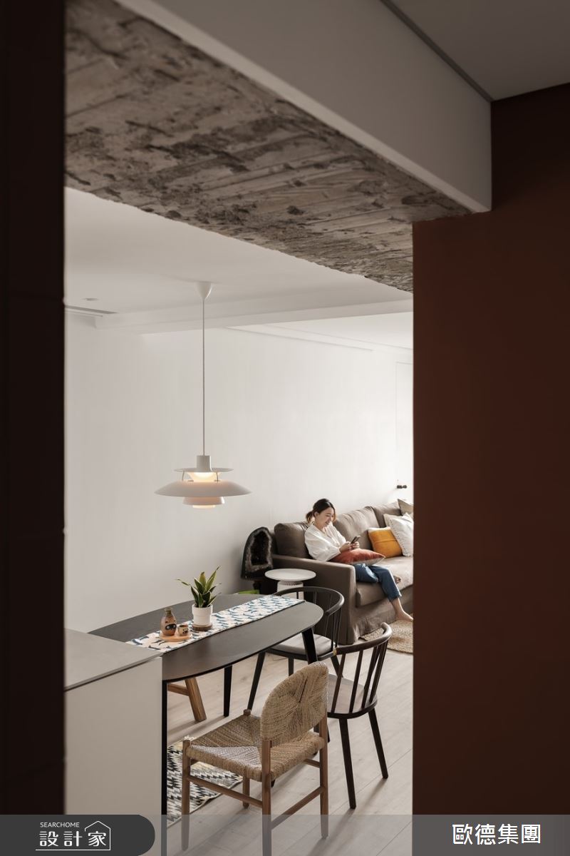 23坪新成屋(5年以下)＿混搭風餐廳中島案例圖片＿台灣歐德傢俱股份有限公司＿歐德_209之5