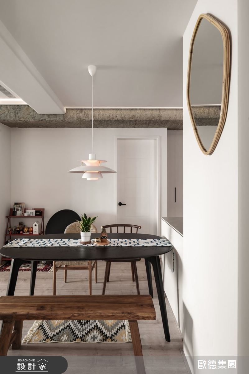 23坪新成屋(5年以下)＿混搭風餐廳案例圖片＿台灣歐德傢俱股份有限公司＿歐德_209之12