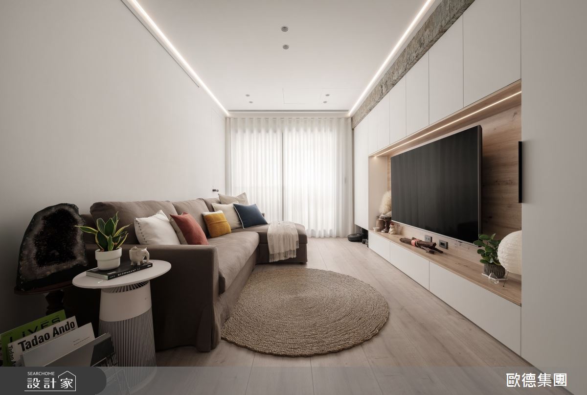 23坪新成屋(5年以下)＿混搭風客廳案例圖片＿台灣歐德傢俱股份有限公司＿歐德_209之18