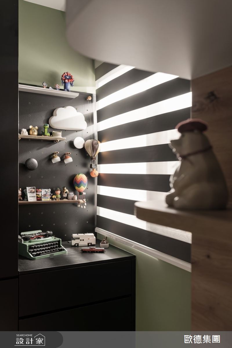 23坪新成屋(5年以下)＿混搭風兒童房兒童房案例圖片＿台灣歐德傢俱股份有限公司＿歐德_209之35