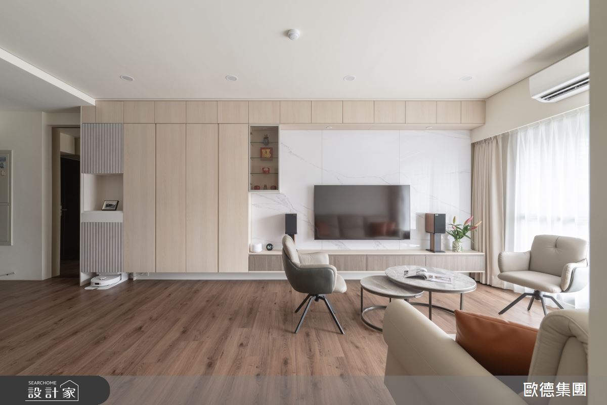 29坪新成屋(5年以下)＿混搭風客廳案例圖片＿台灣歐德傢俱股份有限公司＿歐德_210之4