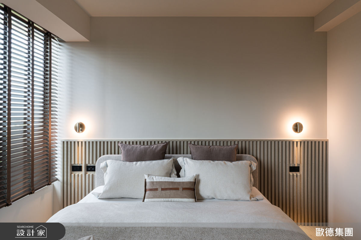 25坪新成屋(5年以下)＿奶油風臥室案例圖片＿台灣歐德傢俱股份有限公司＿歐德_213之18