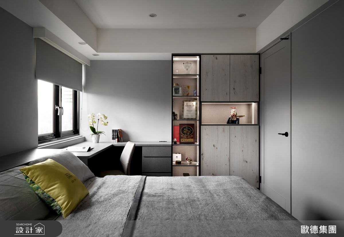 80坪老屋(16~30年)＿混搭風臥室案例圖片＿台灣歐德傢俱股份有限公司＿歐德_214之24