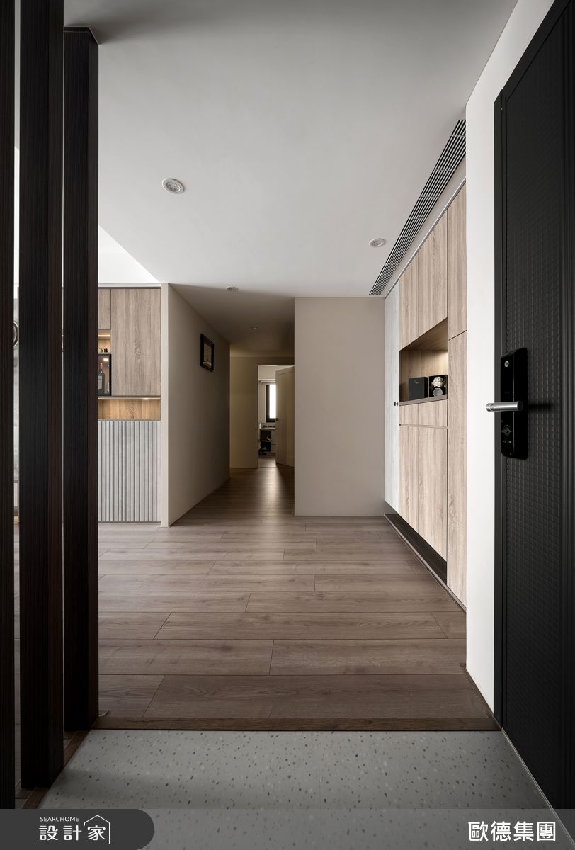 80坪老屋(16~30年)＿混搭風玄關案例圖片＿台灣歐德傢俱股份有限公司＿歐德_214之32