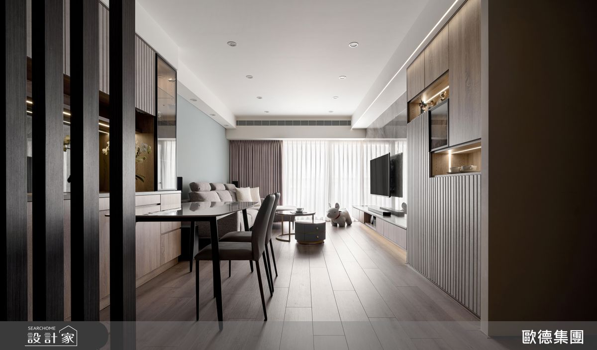 80坪老屋(16~30年)＿混搭風客廳餐廳案例圖片＿台灣歐德傢俱股份有限公司＿歐德_214之40