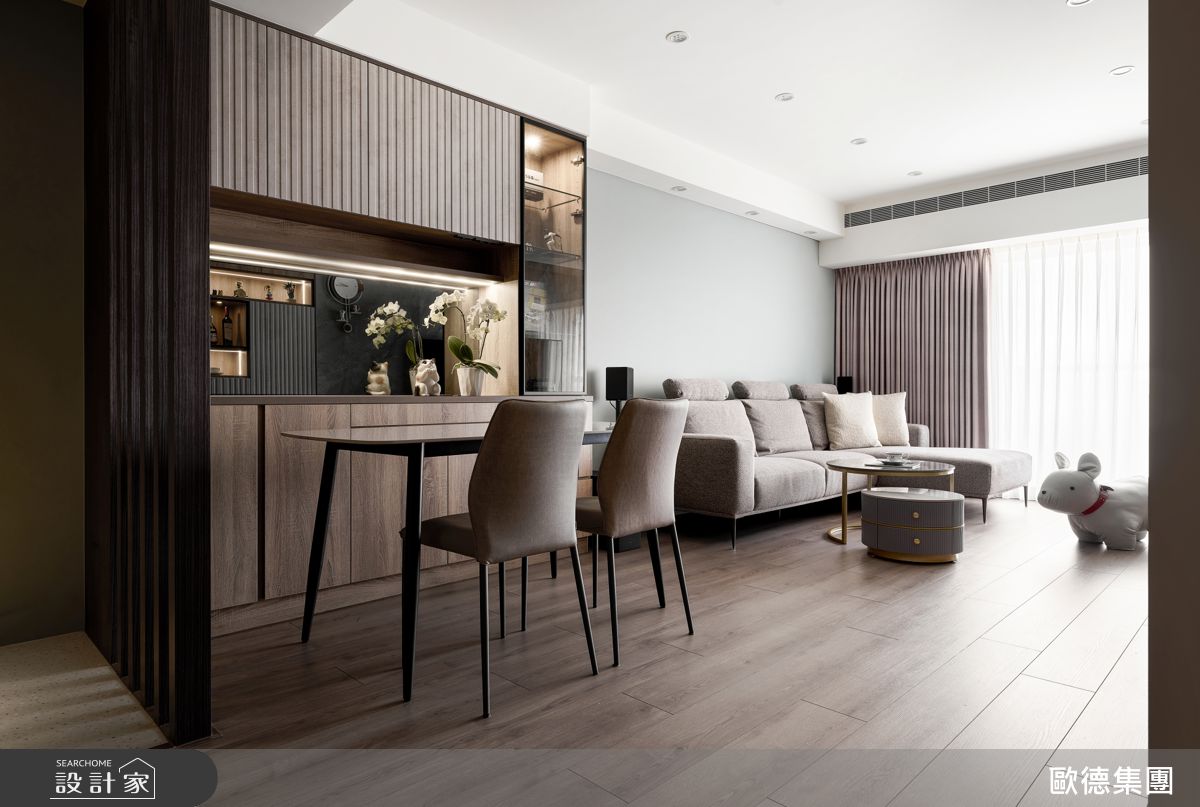80坪老屋(16~30年)＿混搭風客廳餐廳案例圖片＿台灣歐德傢俱股份有限公司＿歐德_214之41