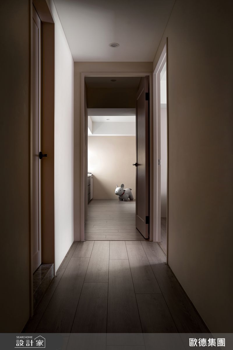 80坪老屋(16~30年)＿混搭風走廊案例圖片＿台灣歐德傢俱股份有限公司＿歐德_214之48