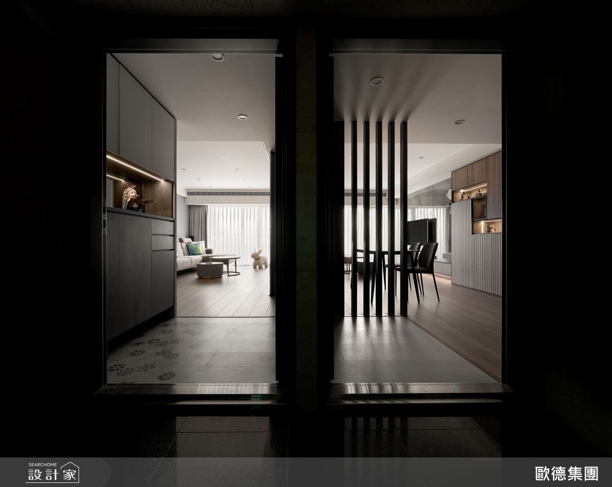 80坪老屋(16~30年)＿混搭風玄關案例圖片＿台灣歐德傢俱股份有限公司＿歐德_214之49