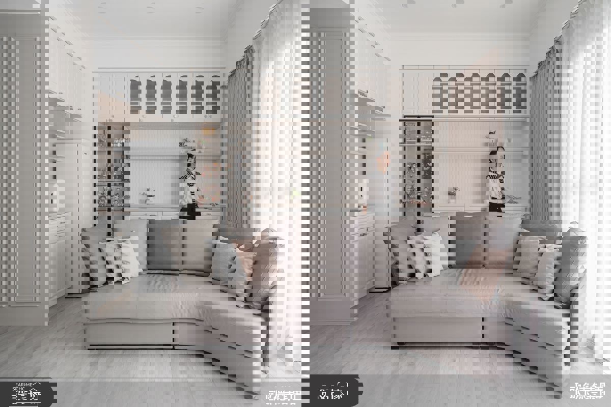 100坪新成屋(5年以下)＿美式風客廳案例圖片＿台灣歐德傢俱股份有限公司＿歐德_215之8