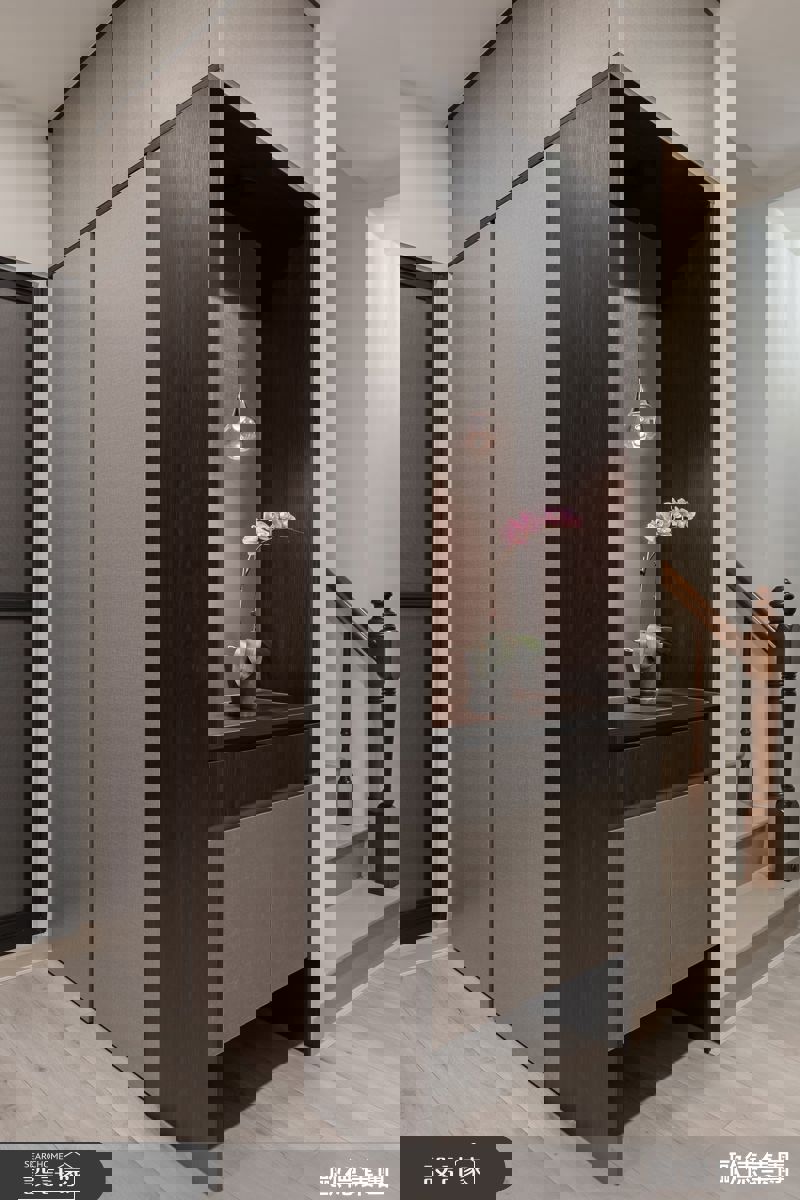 100坪新成屋(5年以下)＿美式風玄關案例圖片＿台灣歐德傢俱股份有限公司＿歐德_215之3