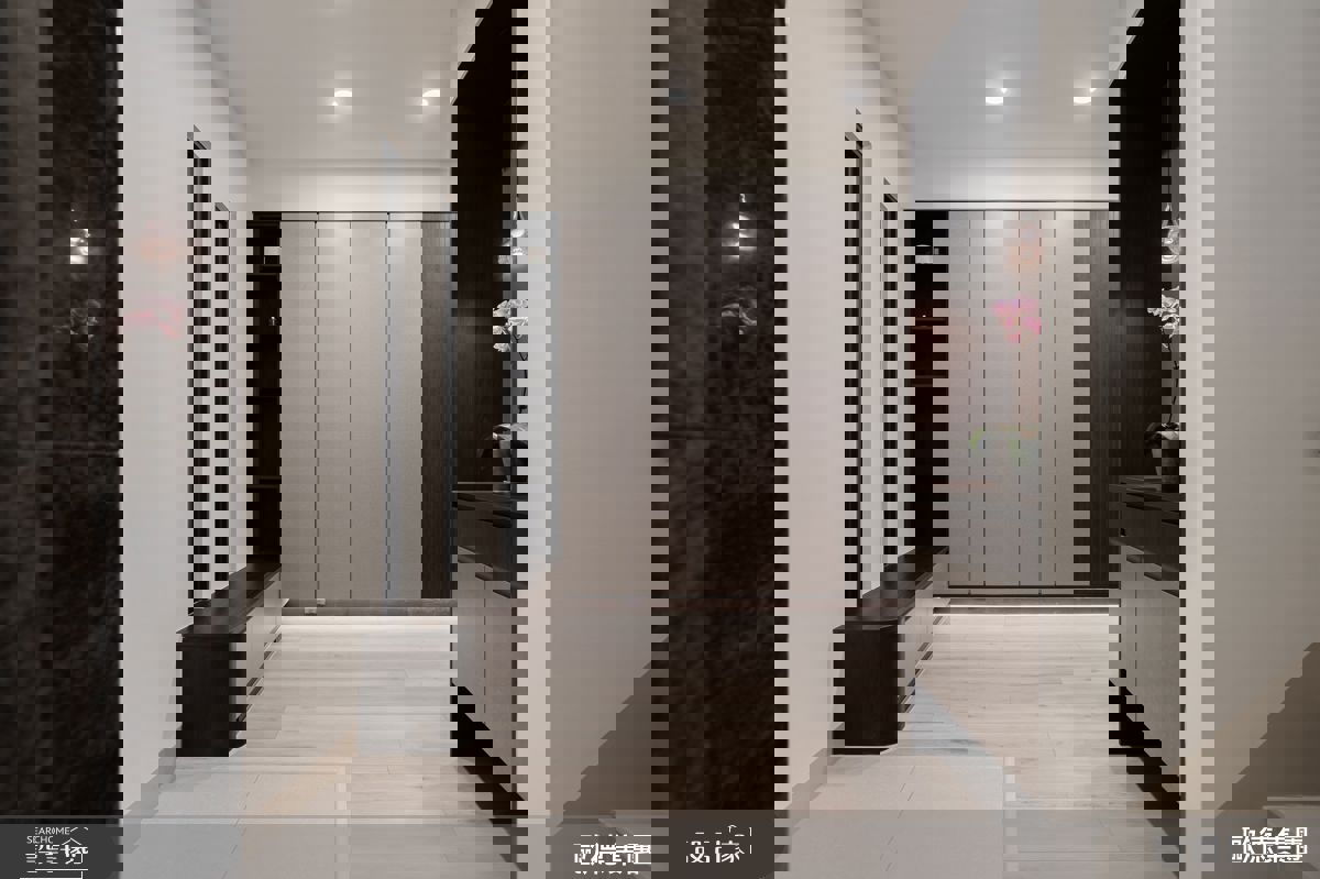 100坪新成屋(5年以下)＿美式風玄關案例圖片＿台灣歐德傢俱股份有限公司＿歐德_215之1