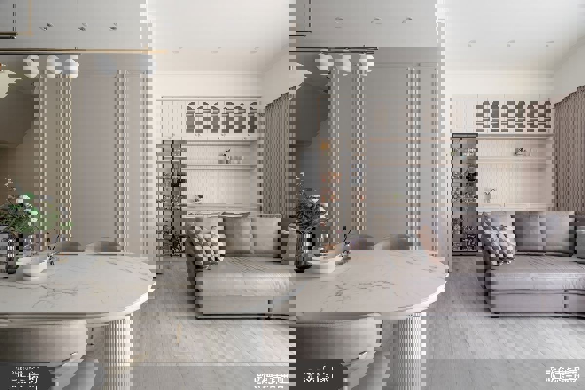 100坪新成屋(5年以下)＿美式風客廳餐廳案例圖片＿台灣歐德傢俱股份有限公司＿歐德_215之11