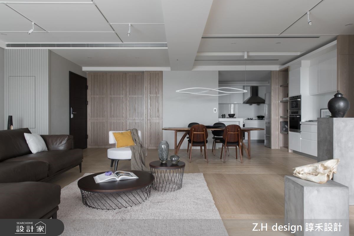 61坪新成屋(5年以下)＿簡約風案例圖片＿Z.H design 諄禾設計＿諄禾_03之12