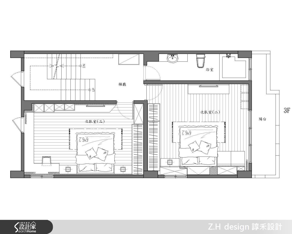 100坪老屋(16~30年)＿混搭風案例圖片＿Z.H design 諄禾設計＿諄禾_01之27