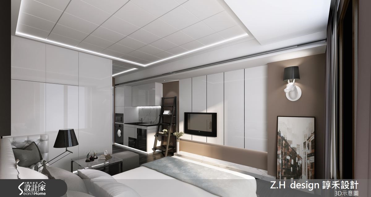 13坪新成屋(5年以下)＿奢華風案例圖片＿Z.H design 諄禾設計＿諄禾_08之2
