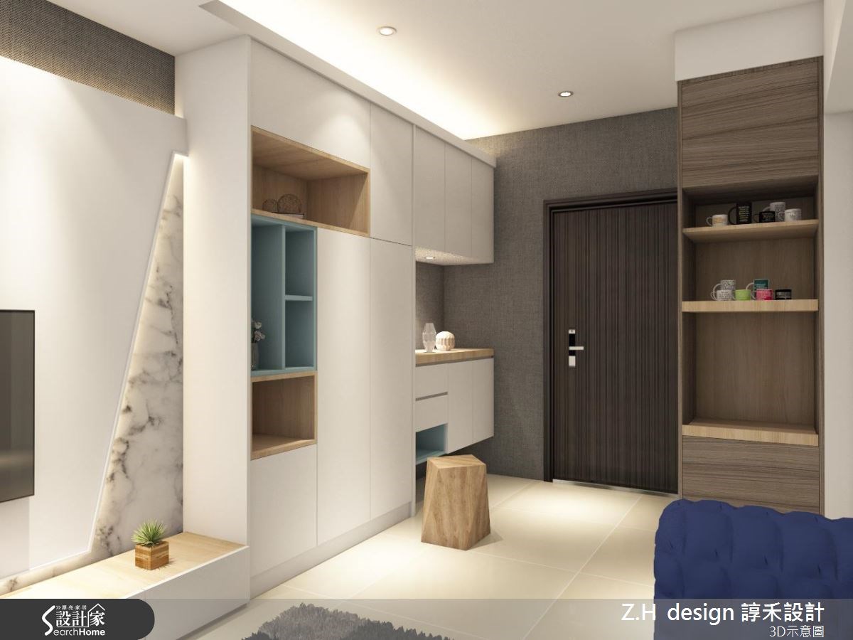 20坪新成屋(5年以下)＿北歐風案例圖片＿Z.H design 諄禾設計＿諄禾_11之1