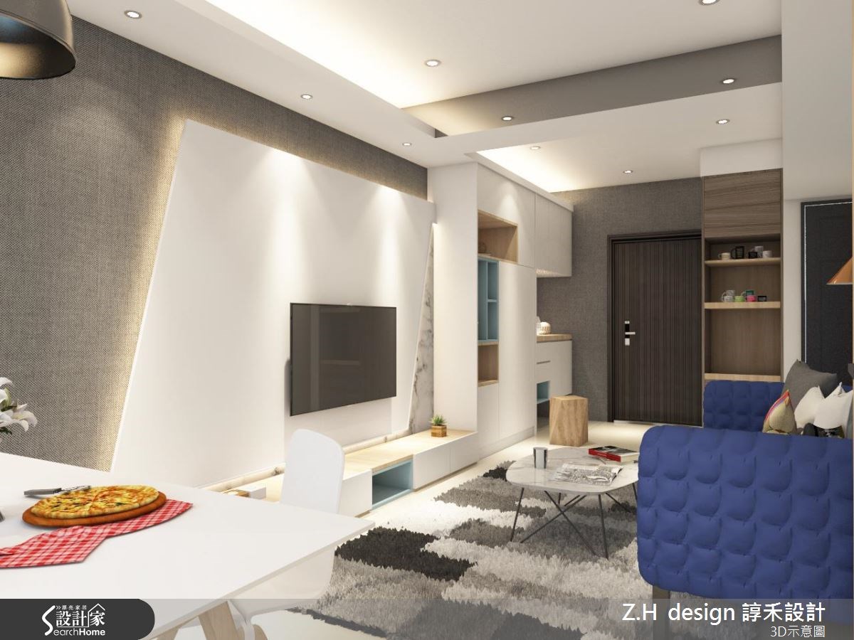 20坪新成屋(5年以下)＿北歐風案例圖片＿Z.H design 諄禾設計＿諄禾_11之2