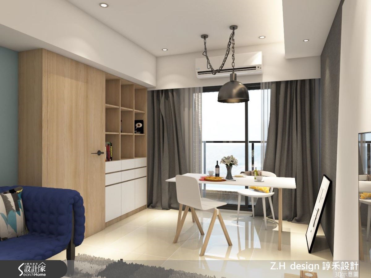 20坪新成屋(5年以下)＿北歐風案例圖片＿Z.H design 諄禾設計＿諄禾_11之4