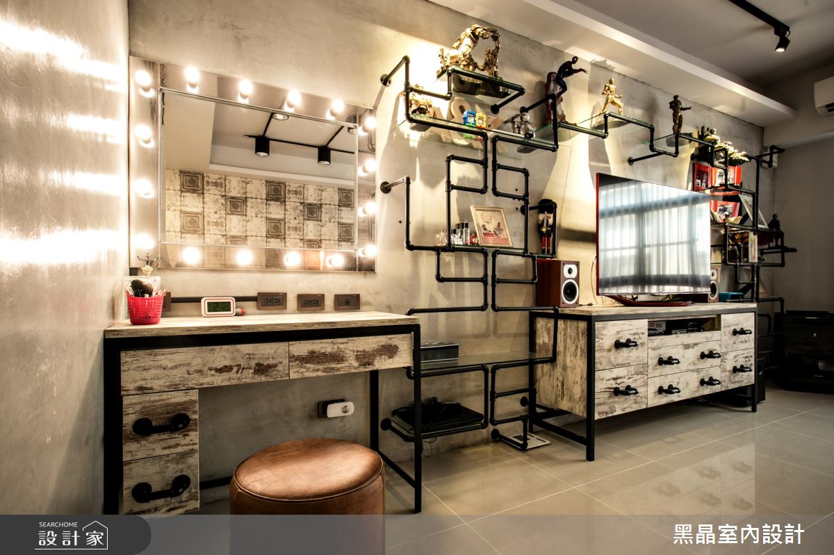 64坪新成屋(5年以下)＿工業風案例圖片＿黑晶室內設計＿黑晶_01之9