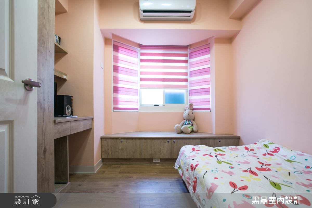 25坪老屋(16~30年)＿北歐風臥室臥榻案例圖片＿黑晶室內設計＿黑晶_05之11