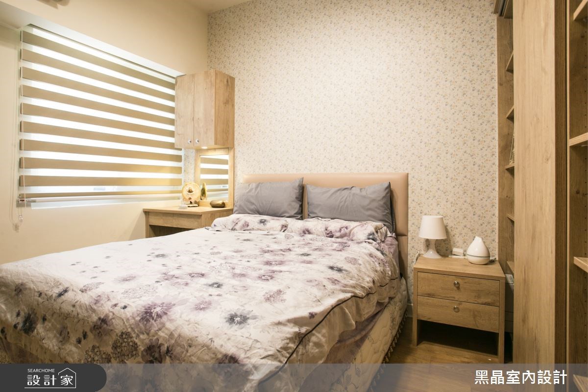 25坪老屋(16~30年)＿北歐風臥室案例圖片＿黑晶室內設計＿黑晶_05之8