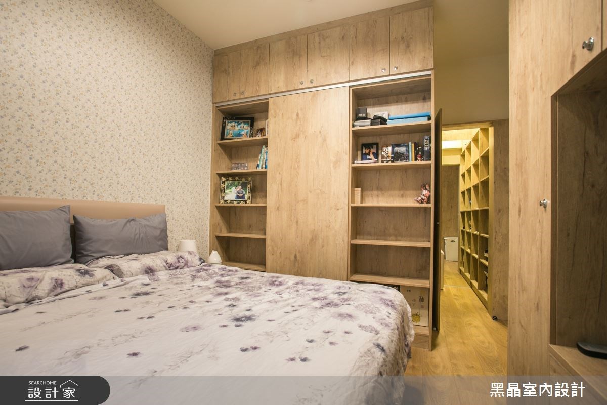 25坪老屋(16~30年)＿北歐風臥室案例圖片＿黑晶室內設計＿黑晶_05之9
