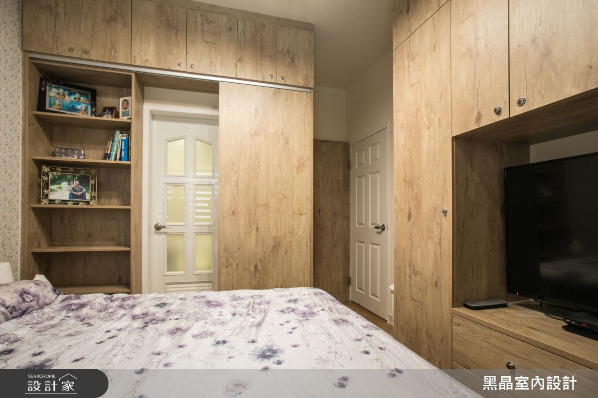 25坪老屋(16~30年)＿北歐風臥室案例圖片＿黑晶室內設計＿黑晶_05之10