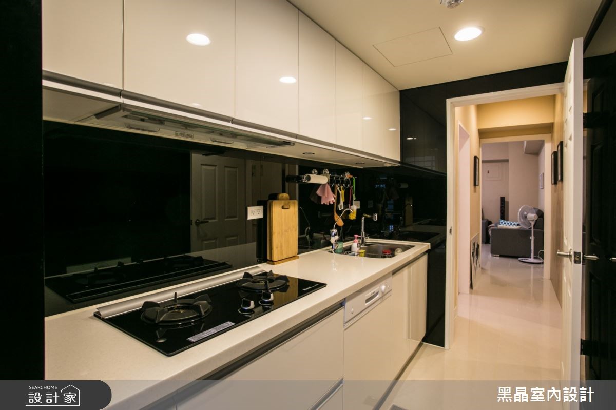 25坪老屋(16~30年)＿北歐風廚房案例圖片＿黑晶室內設計＿黑晶_05之4