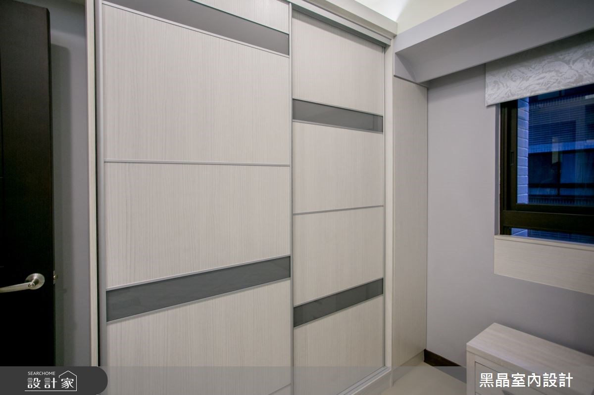 12坪新成屋(5年以下)＿混搭風臥室案例圖片＿黑晶室內設計＿黑晶_12之10