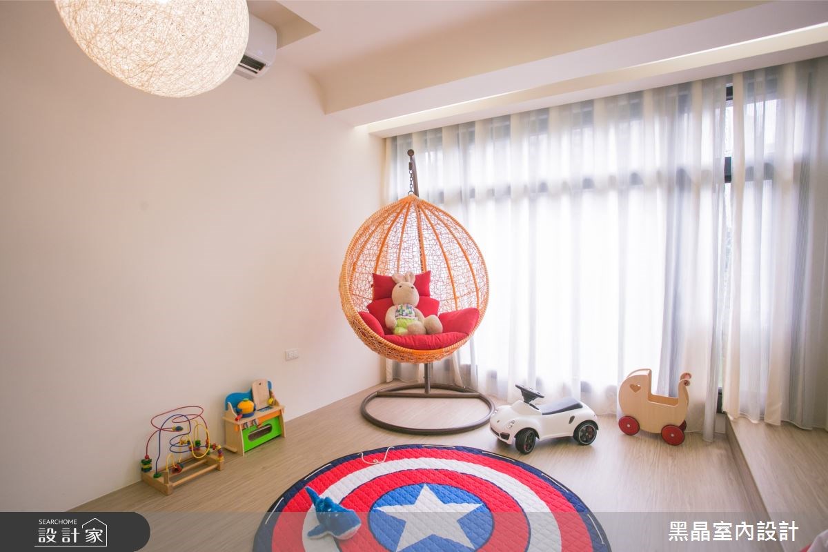 100坪新成屋(5年以下)＿新古典兒童房兒童房案例圖片＿黑晶室內設計＿黑晶_13之16