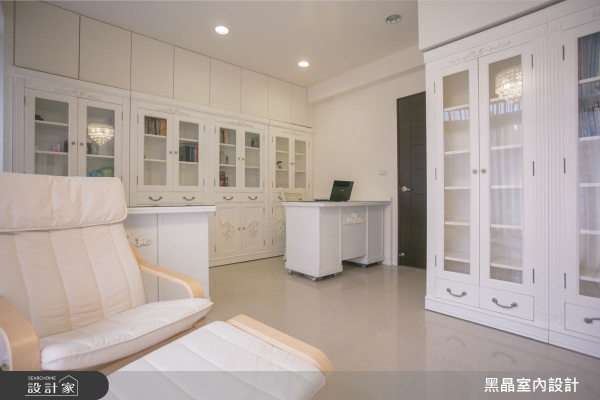 100坪新成屋(5年以下)＿新古典多功能室案例圖片＿黑晶室內設計＿黑晶_13之22
