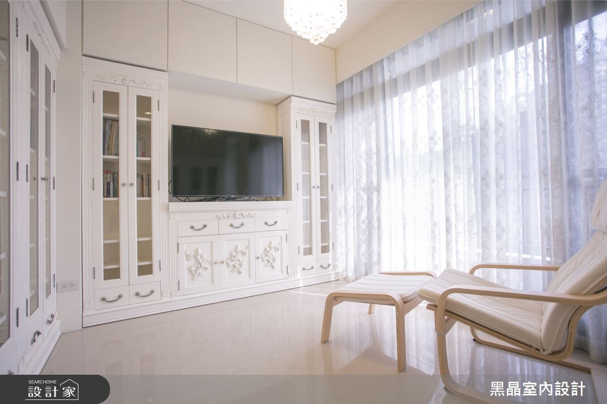 100坪新成屋(5年以下)＿新古典多功能室案例圖片＿黑晶室內設計＿黑晶_13之23