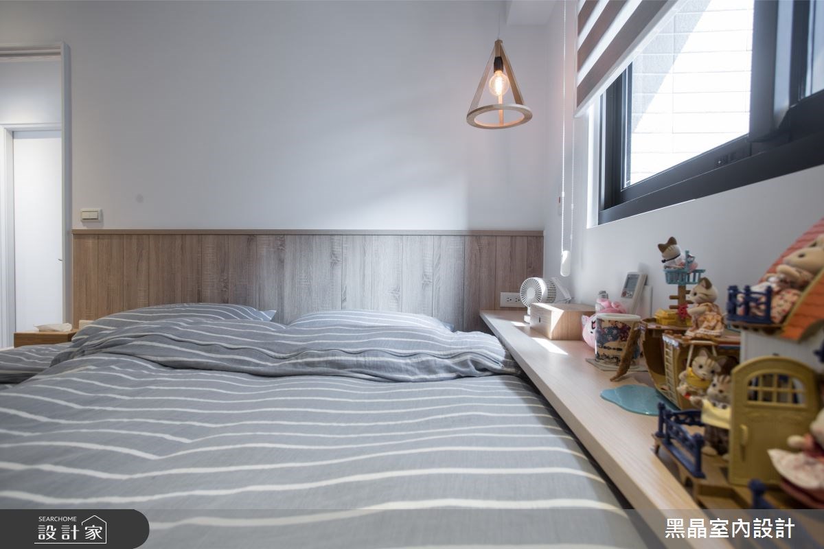 25坪新成屋(5年以下)＿混搭風臥室案例圖片＿黑晶室內設計＿黑晶_14之12