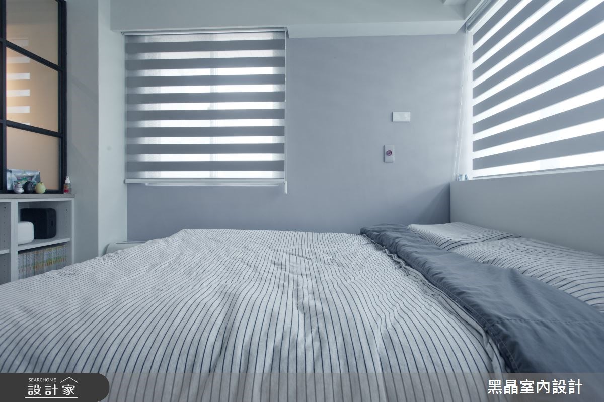 9坪中古屋(5~15年)＿北歐風臥室案例圖片＿黑晶室內設計＿黑晶_16之11