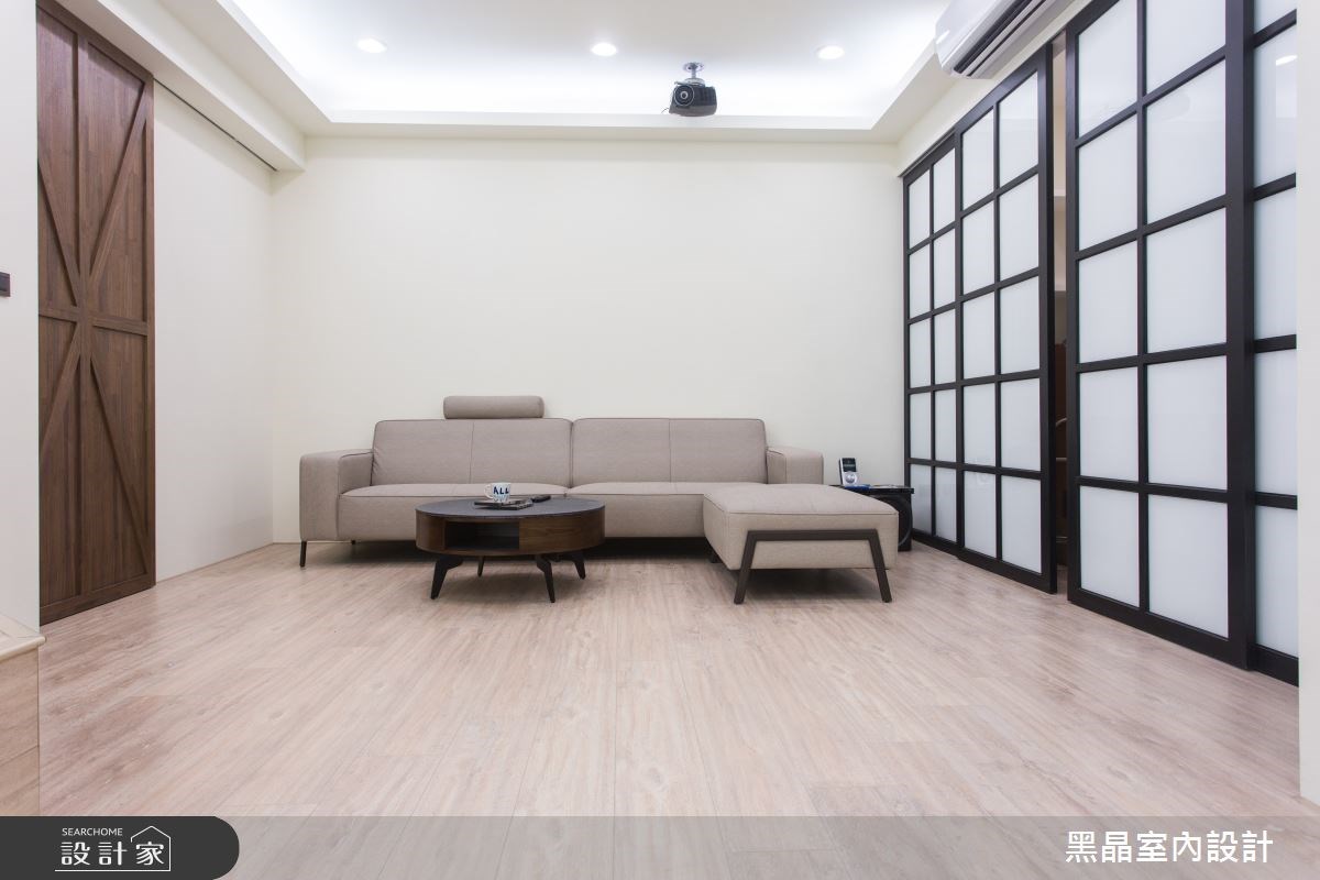 80坪中古屋(5~15年)＿工業風客廳案例圖片＿黑晶室內設計＿黑晶_18之5